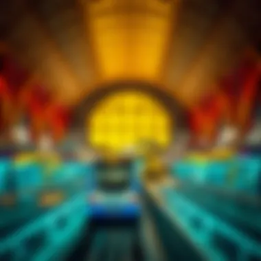 Burjuman Metro Station: A Gateway to Dubai Vibrant view of Burjuman Metro Station