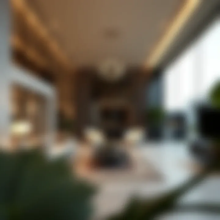 Modern apartment complex in Mussafah 9 highlighting contemporary architecture