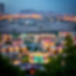 Overview of Tilal Al Ghaf Community Layout