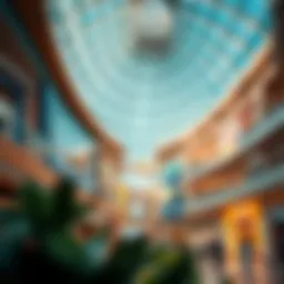 Stunning architectural design of Nesto Circle Mall