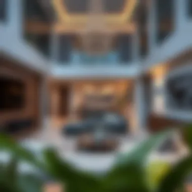 Luxurious Living Space at Neva Residences Luxurious living space inside Neva Residences highlighting modern interiors