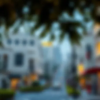 Surrounding Neighborhood of Neva Residences Surrounding neighborhood of Neva Residences with vibrant city life