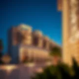 Stunning architectural design of Noor Residence showcasing modern aesthetics