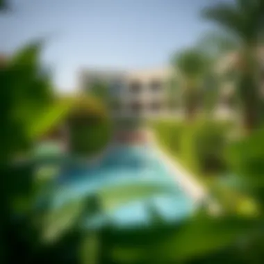 Lush green surroundings enhancing the appeal of Noor Residence