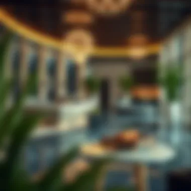 Luxurious amenities within Noor Residence catering to residents