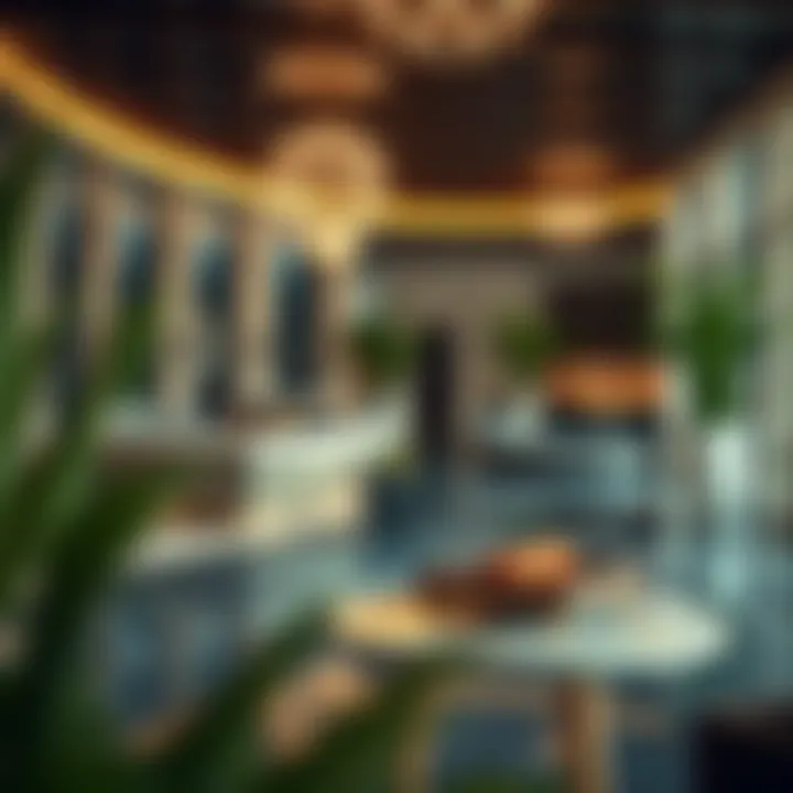 Luxurious amenities within Noor Residence catering to residents