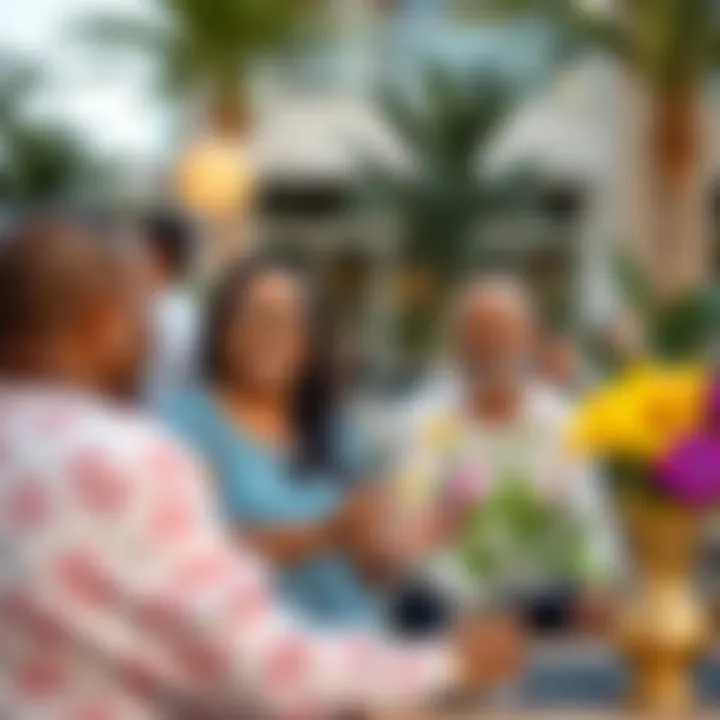 Vibrant community atmosphere of Noor Residence fostering connections