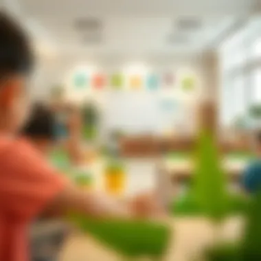 Interactive Classroom for Early Learners Interactive classroom setting for early learners