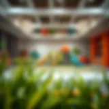 Play Area in a Dubai Nursery Vibrant play area in a Dubai nursery