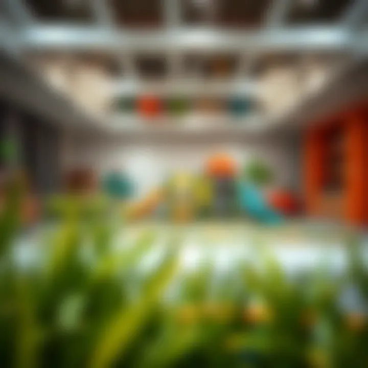 Play Area in a Dubai Nursery Vibrant play area in a Dubai nursery