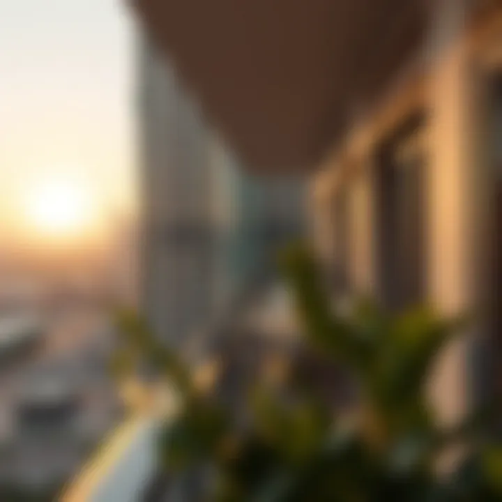 Breathtaking Balcony Views at Palace Residences Scenic views from the balconies of the Palace Residences