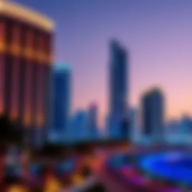 Modern Dubai skyline showcasing luxury rental apartments