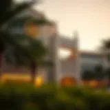 Majestic exterior view of the Royal Rest Oasis Mall