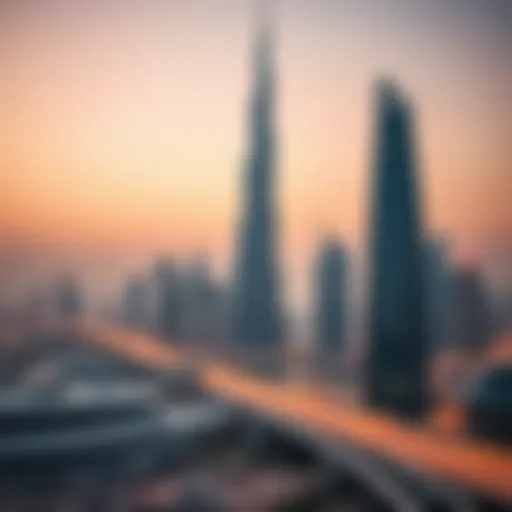 Dubai Skyline and Real Estate Innovations Stunning skyline view of Dubai's real estate developments