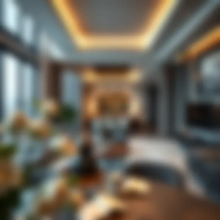 Sophisticated Interiors at Sobha 330 Riverside Crescent Luxurious interior design showcasing modern living spaces