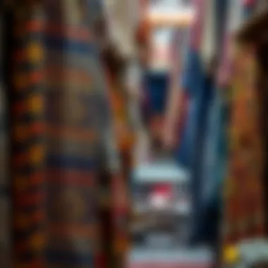 Textile Treasures of Souk Deira Intricately designed textiles available at Souk Deira