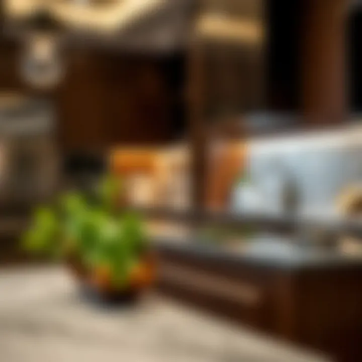 Sophisticated Gourmet Kitchen Gourmet kitchen featuring high-end appliances and stylish finishes at St. Regis The Residences