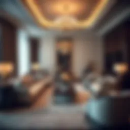 Luxurious living room in St. Regis The Residences showcasing elegant design