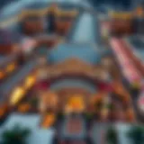 Aerial view of the Grand Market showcasing its architectural grandeur