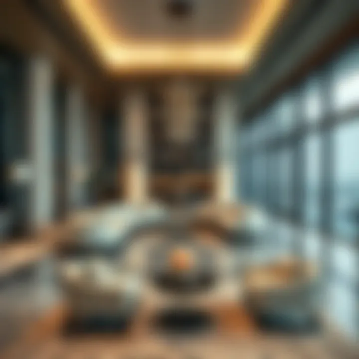 Luxurious amenities within The Regal Tower, highlighting the upscale lifestyle