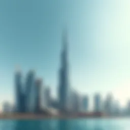 Stunning skyline of Dubai showcasing modern architecture