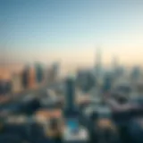 Aerial view of Dubai's skyline showcasing various properties.