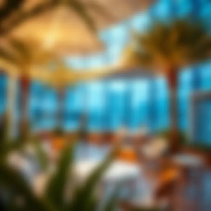 Vibrant community spaces within Marina Vista for residents