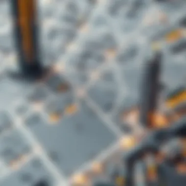 Map highlighting key areas for real estate investment in Dubai