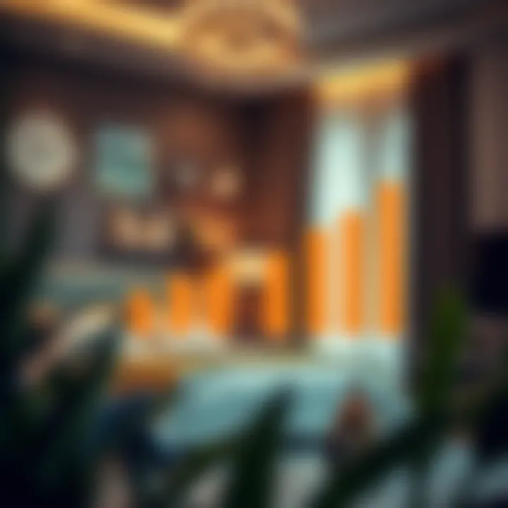 Graph illustrating studio apartment market trends and pricing strategies