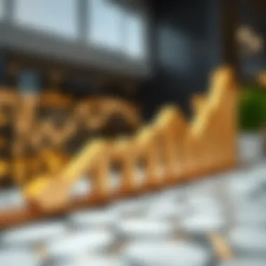 Symbolizing Growth in a Bullish Market Illustration of a bullish market with upward arrows symbolizing growth.