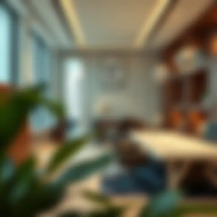 A modern office space representing Haus & Haus Group's professional services