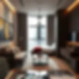 Modern Design in Dubai Studio Apartments Contemporary studio apartment interior showcasing space efficiency