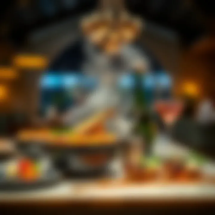 Gourmet Delicacies An elegant presentation of gourmet dishes from Uptown Mirdif