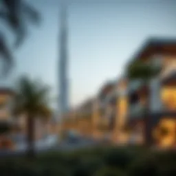 Dubai property landscape showcasing modern architecture