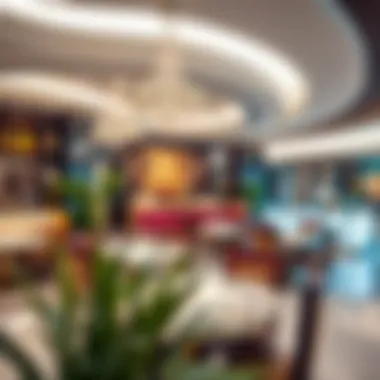 Elegant dining space offering a variety of cuisines